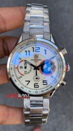 TAG Heuer BMW Silver Beyaz Kadran