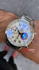 TAG Heuer BMW Silver Beyaz Kadran
