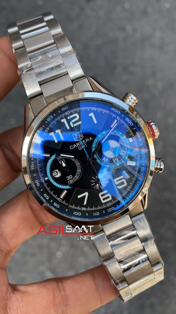 TAG Heuer BMW Silver Siyah Kadran