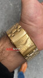Invicta Hybrid Venom Sarı Kadran 52 mm 16804 Gold Replika Saat IHV001