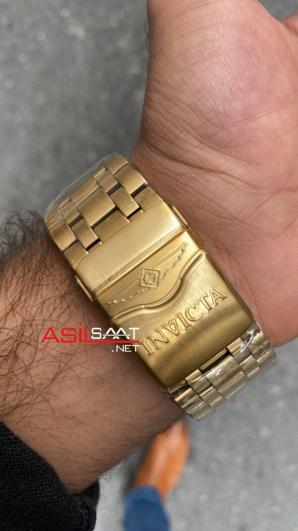 Invicta Hybrid Venom Sarı Kadran 52 mm 16804 Gold Replika Saat IHV001 Invicta Hybrid Venom Sarı Kadran 52 mm 16804 Gold Replika Saat IHV001