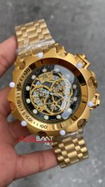 Invicta Hybrid Venom Sarı Kadran 52 mm 16804 Gold Replika Saat IHV001