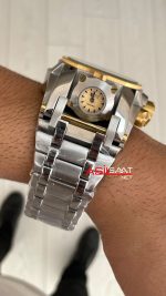 Invicta Magnum Zeus Bolt Reserve Sarı Kadran 52mm Two Tone Gold Replika Saat