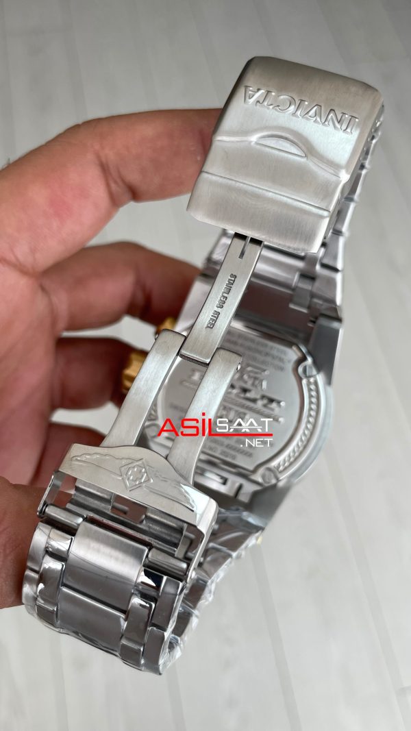 Invicta Magnum Zeus Bolt Reserve Sarı Kadran 52mm Two Tone Gold Replika Saat Invicta Magnum Zeus Bolt Reserve Sarı Kadran 52mm Two Tone Gold Replika Saat