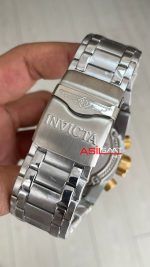 Invicta Magnum Zeus Bolt Reserve Sarı Kadran 52mm Two Tone Gold Replika Saat
