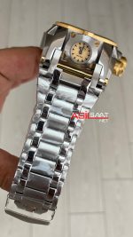 Invicta Magnum Zeus Bolt Reserve Sarı Kadran 52mm Two Tone Gold Replika Saat