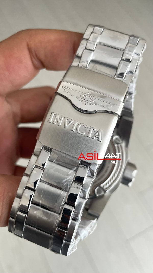 Invicta Magnum Zeus Bolt Reserve Tourbillon 52mm Mavi Sedef Kadran Replika Saat