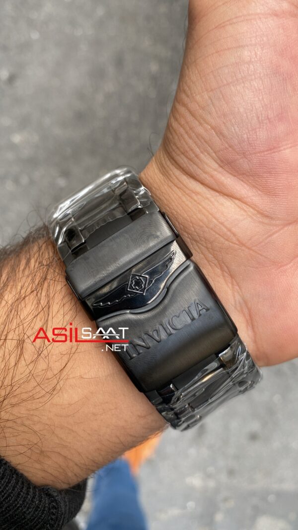 Invicta Reserve Bolt Zeus Magnum Siyah Kadran 52 mm 25211 Black Replika Saat IMA006