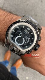 Invicta Reserve Bolt Zeus Magnum Siyah Kadran 52 mm 26446 Silver Replika Saat IMA009