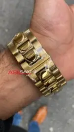 Invicta SubaQua Noma 1 Sarı Kadran 50 mm 15617 Gold Replika Saat ISU004