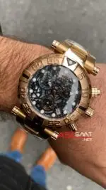Invicta SubaQua Noma 1 Siyah Kadran 50 mm 15619 Rosegold Saat ISU002