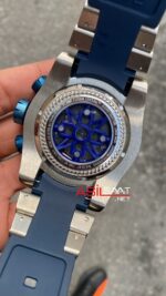 Invicta Bolt Zeus Mavi Kadran 53 mm Blue Silver Replika Saat IBZ011