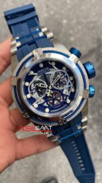 Invicta Bolt Zeus Mavi Kadran 53 mm Blue Silver Replika Saat IBZ011
