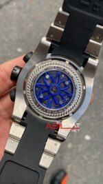 Invicta Bolt Zeus Siyah Kadran 53 mm Black Silver Replika Saat IBZ010