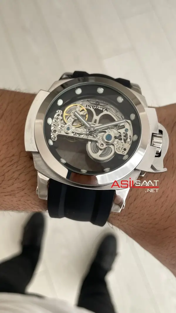 Invicta Coalition Forces Skeleton 24707 Silver 56mm Replika Saat