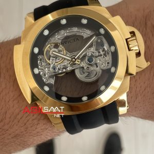 Invicta Coalition Forces Skeleton 24708 Gold 56mm Replika Saat