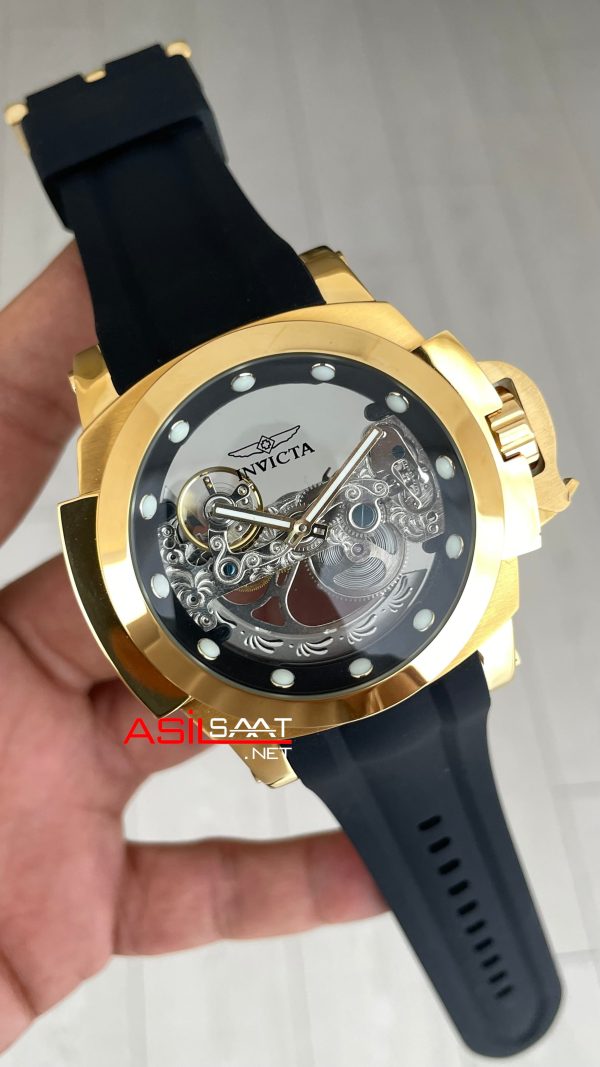Invicta Coalition Forces Skeleton 24708 Gold 56mm Replika Saat