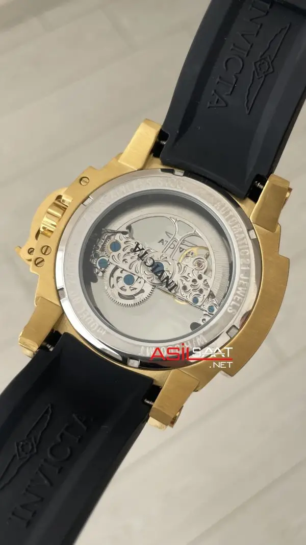 Invicta Coalition Forces Skeleton 24708 Gold 56mm Replika Saat