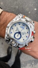Invicta Magnum Marvel 52 mm Beyaz Kadran White Replika Saat IMA022