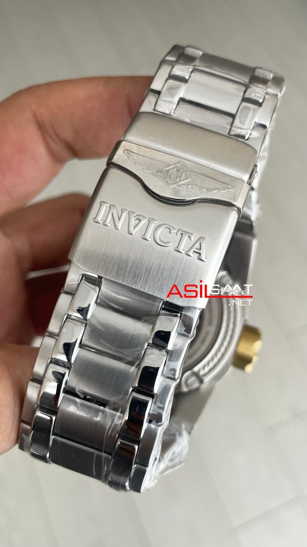 Invicta Magnum Zeus Bolt Reserve Champagne Tourbillon Two Tone Gold 52mm Replika Saat