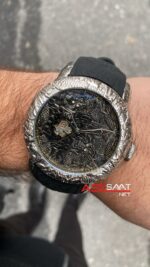 Invicta S1 Rally Empire Dragon Tourbillon Siyah Kadran 50 mm 25080 Silver Replika Saat ISD001