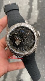 Invicta S1 Rally Empire Dragon Tourbillon Siyah Kadran 50 mm 25080 Silver Replika Saat ISD001