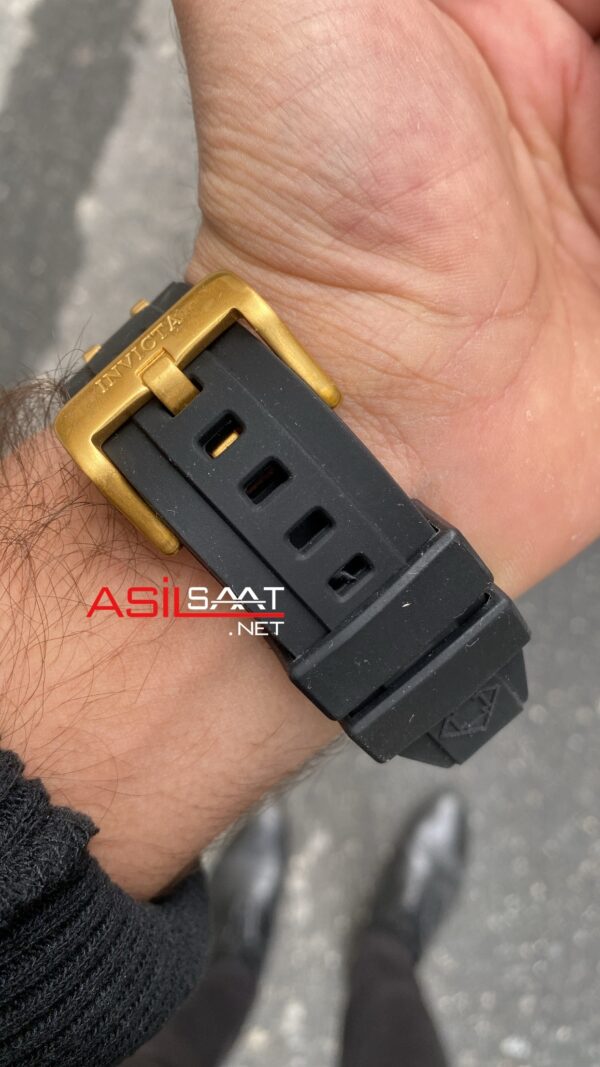 Invicta SubaQua Noma 1 Siyah Kadran 50 mm 18999 Gold Replika Saat ISU005