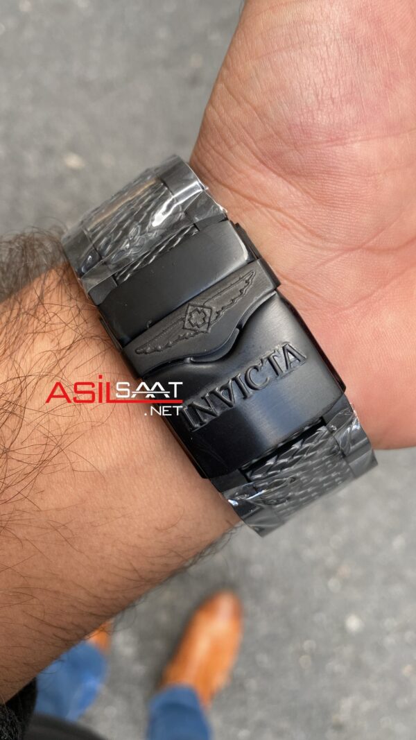 Invicta SubaQua Noma 6 Jason Taylor Siyah Kadran 52 mm 25302 Black Rosegold Replika Saat ISN003