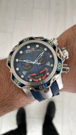 Invicta Venom Reserve Joker Mavi 52mm Silver