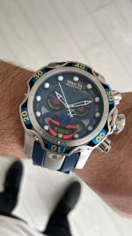 Invicta Venom Reserve Joker Mavi 52mm Silver