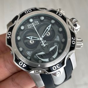 Invicta Venom Reserve Joker Siyah 52mm Silver