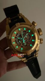 Invicta Zeus Bolt Gold 53mm Sarı Kadran