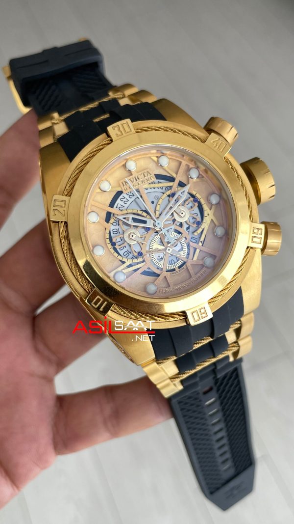 Invicta Zeus Bolt Gold 53mm Sarı Kadran Invicta Zeus Bolt Gold 53mm Sarı Kadran