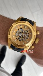Invicta Zeus Bolt Gold 53mm Sarı Kadran