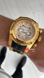 Invicta Zeus Bolt Gold 53mm Sarı Kadran