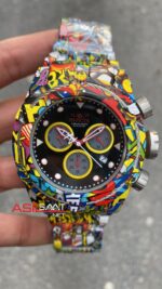 Invicta Marvel Bolt Zeus Siyah Kadran 53 mm IBZ016