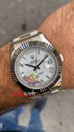 Rolex Day Date Beyaz 228239 White Replika Saat