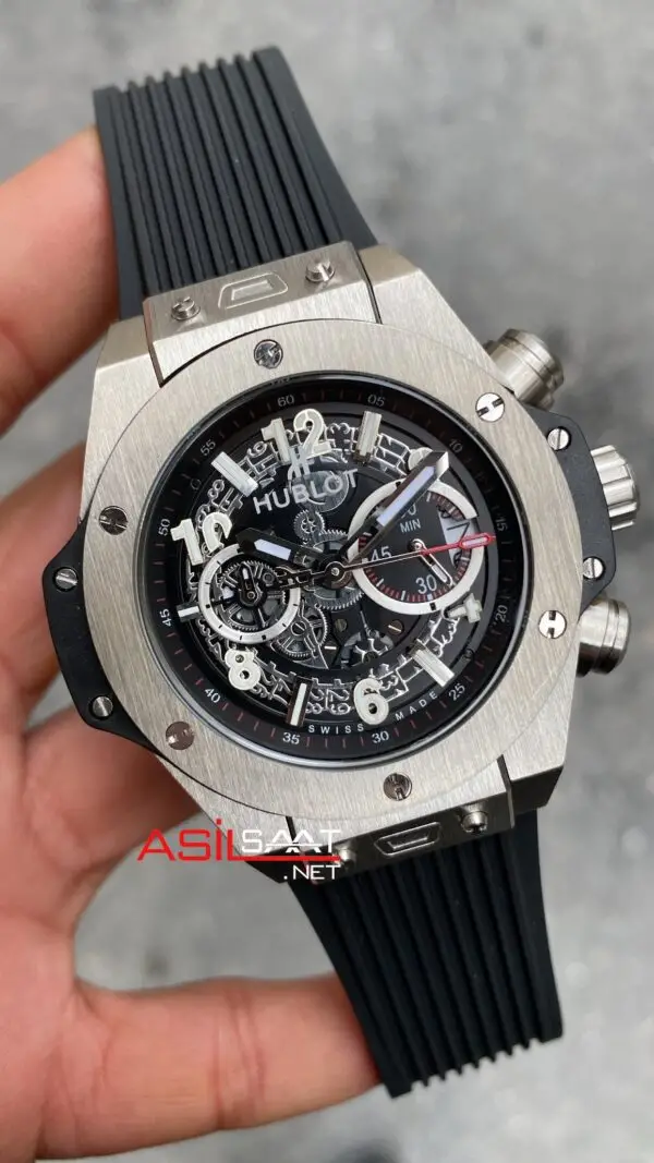 Hublot Big Bang King Unico Gümüş Kasa HBU004