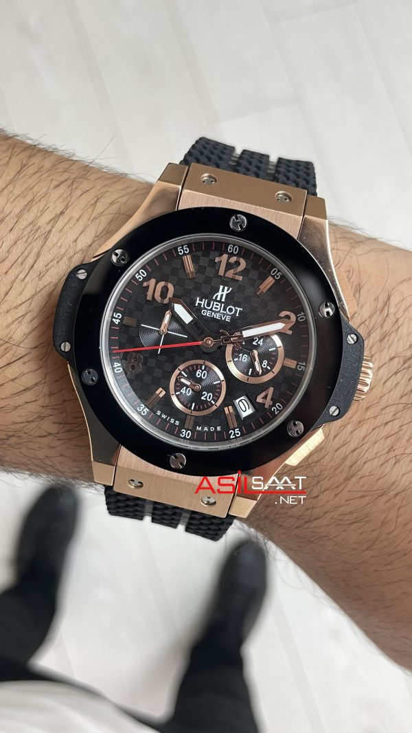 Hublot Big Bang Seramik 44mm Rose Replika Saat Hublot Big Bang Seramik 44mm Rose Replika Saat
