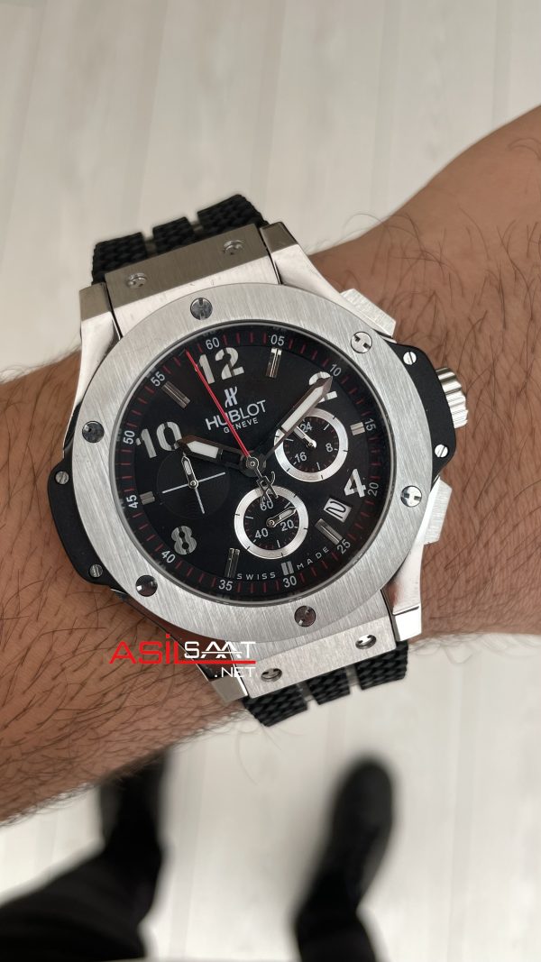 Hublot Big Bang 44mm Silver Replika Saat