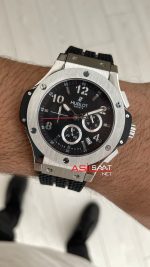 Hublot Big Bang 44mm Silver Replika Saat