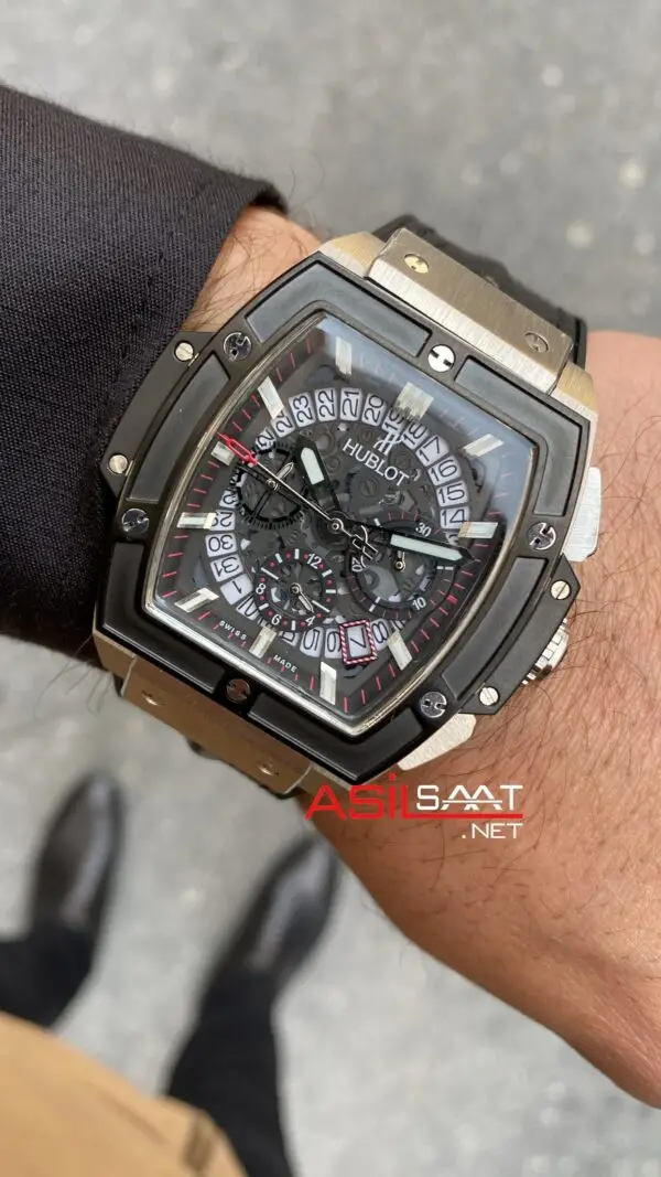 Hublot Champion 88 Senna MP 06 Siyah Besel HBS002