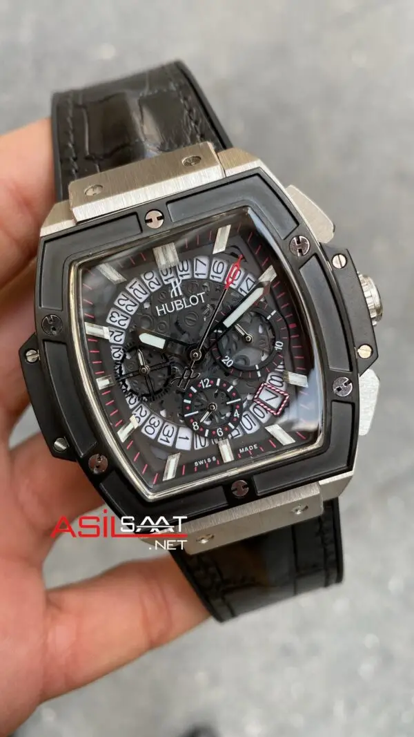 Hublot Champion 88 Senna MP 06 Siyah Besel HBS002