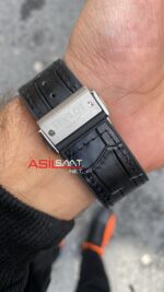 Hublot Classic Fushion Vendome İşlemeli Kasa Siyah Kadran HBV025