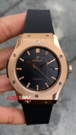 Hublot Classic Fushion Vendome Rose Siyah Kadran HBV017