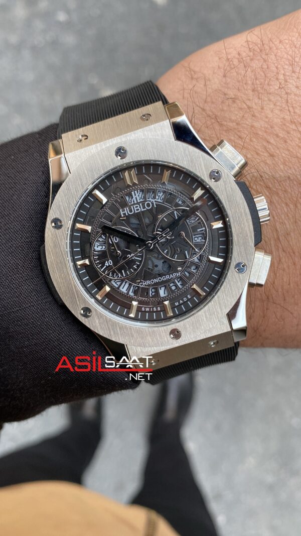 Hublot Classic Fushion Vendome Skeleton 41 mm Replika Saat HBV009