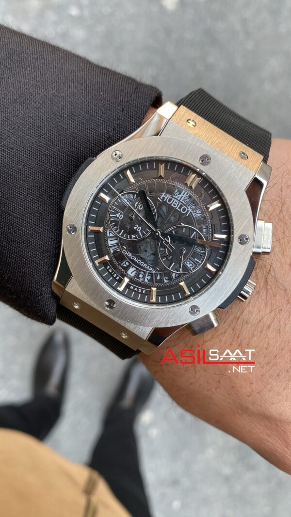 Hublot Classic Fushion Vendome Skeleton 41 mm Replika Saat HBV009