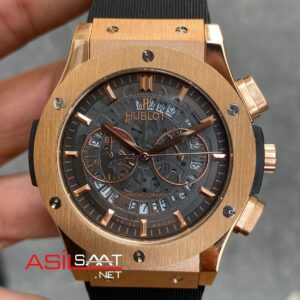 Hublot Classic Fushion Vendome Skeleton Rose Replika Saat HBV010
