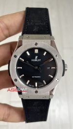 Hublot Classic Fusion Siyah Kadran 42mm Silver Replika Saat