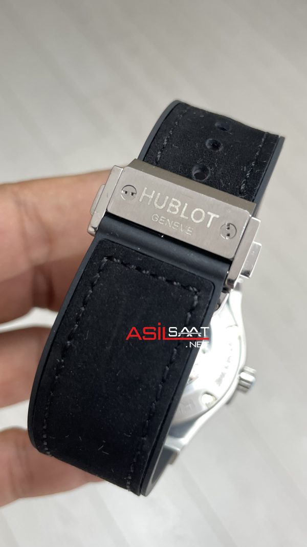 Hublot Classic Fusion Siyah Kadran 42mm Silver Replika Saat